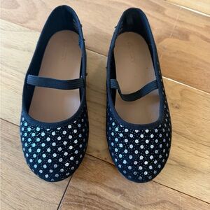 Old Navy Black and White Kids Dress Shoes